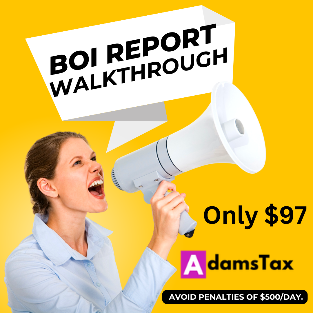 Beneficial Ownership Information Report